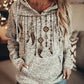 Wolf Hoodie Women Fashion Oversized Hoodies Vintage Sweats Girls Coat Women Sweatshirt Coat Hooded Pullover Owl Tracksuit Autumn