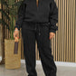 LW Plus Size Matching Two Pieces Sets Women Autumn Winter New Jogging Tracksuit Casual Stand Collar Sweatshirt Women's Pant Suit
