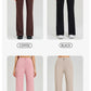 High-waisted trailing sports pants quick-drying wide-legged pants pink casual straight pants women outside thick yoga pants
